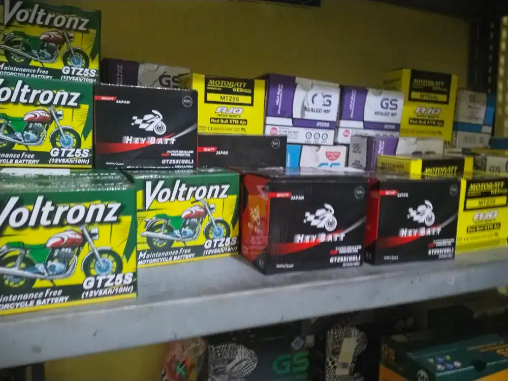Jual aki mobil & motor baru
