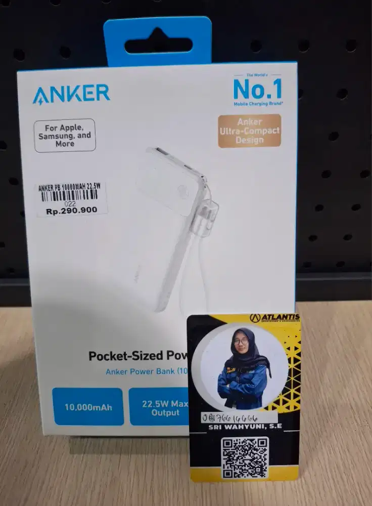 ATLANTIS DAHSYAT ANKER POWERBAANK 1000MAH 22,5W