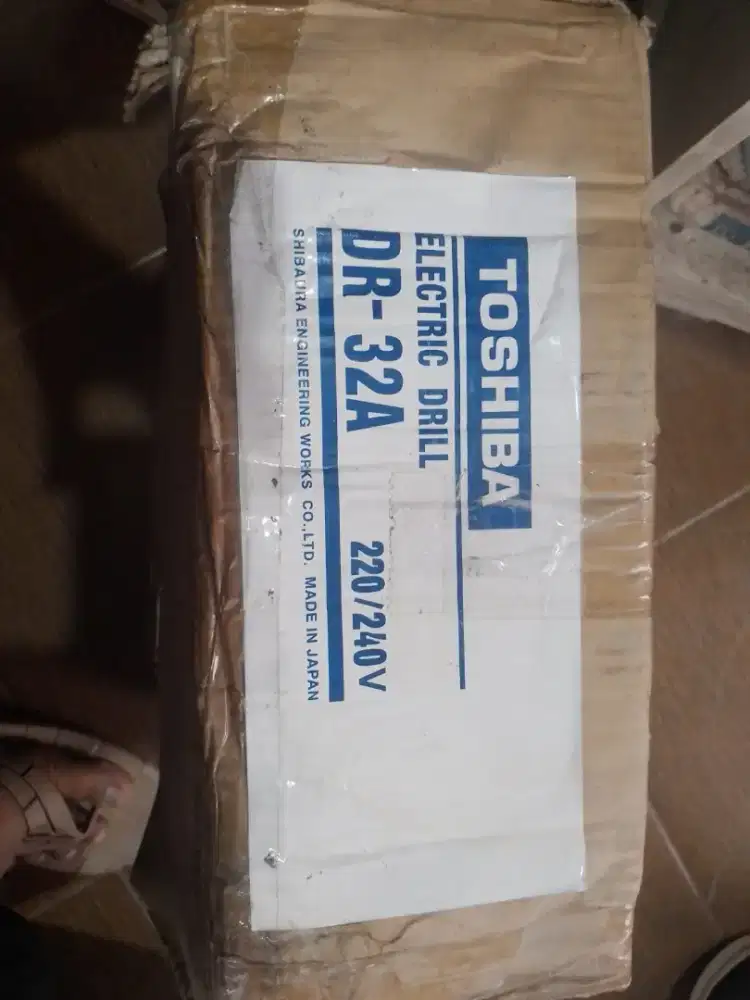 Bor tangan Toshiba DR32 made japan