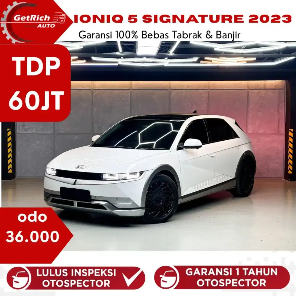 HYUNDAI IONIQ 5 LONG RANGE LISTRIK 2023 BLUE LINK Putih