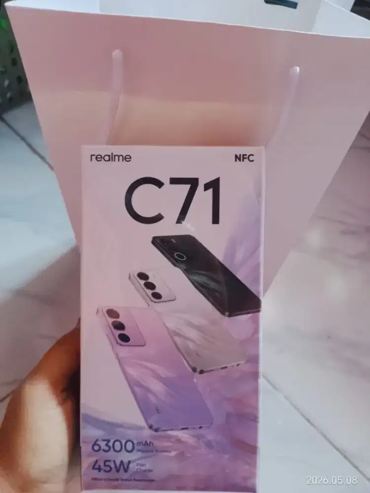 REALME C71 8/128 BELUM BUKA SEGEL