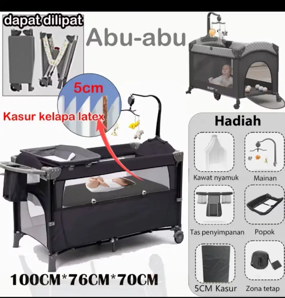 Box tempat tidur bayi