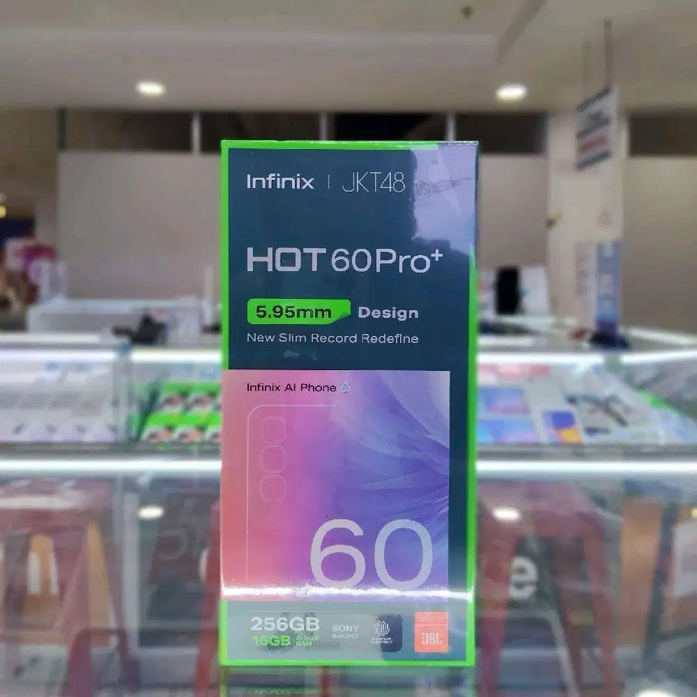 INFINIX HOT 60 PRO+ 8/128GB GARANSI RESMI NEW (SEGEL ORI)