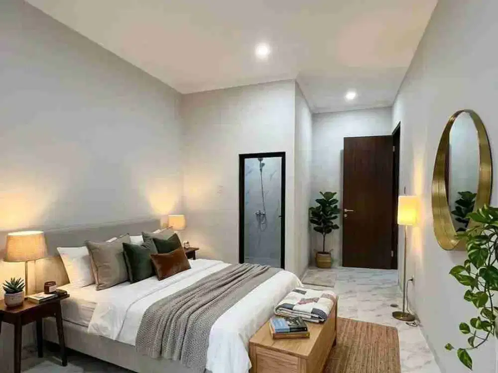 DI JUAL RUMAH CANTIK SIAP HUNI BANGUNAN BARU, DI JURANG MANGU TANGERANG SELATAN