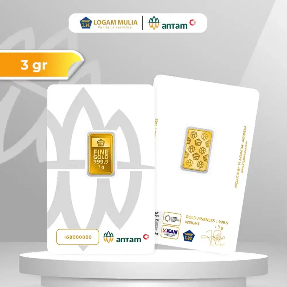 Logam Mulia Emas Antam 5 Gram