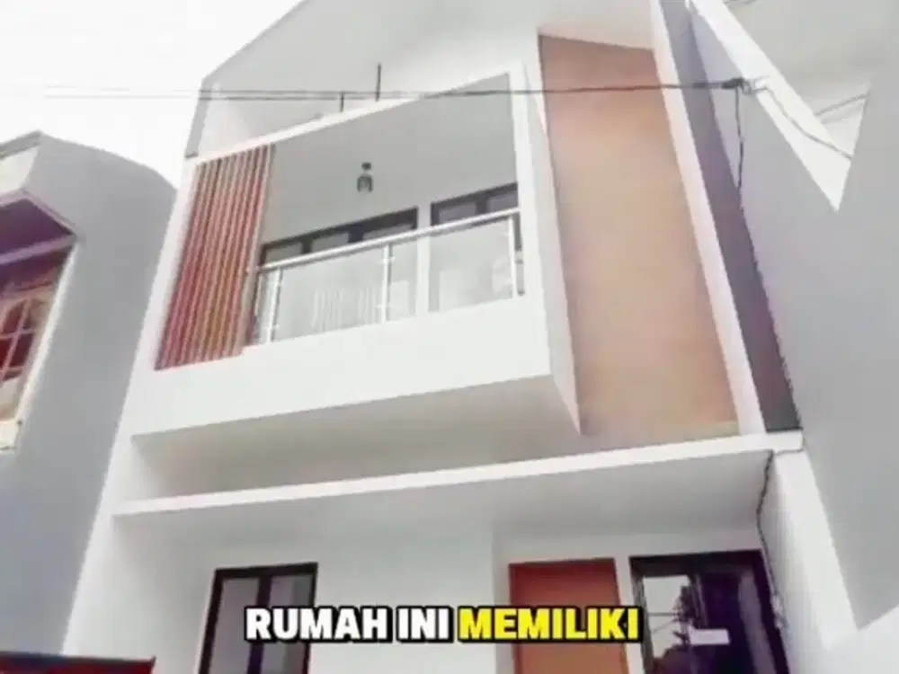Dijual Rumah Baru di Pondok Kelapa Duren Sawit Jakarta Timur