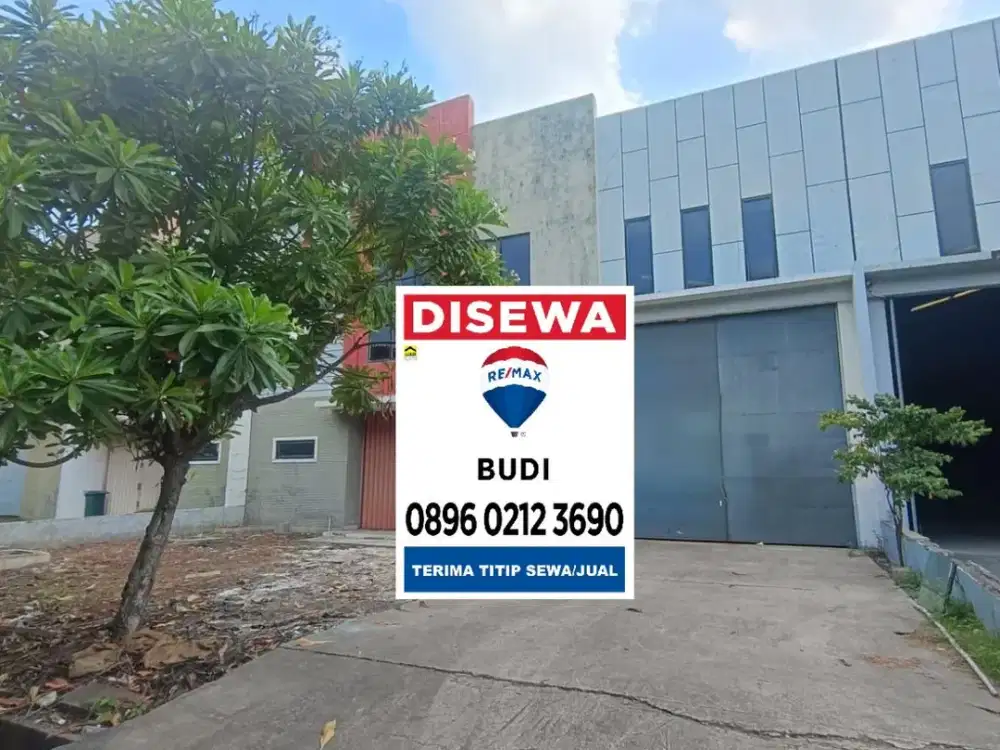 Disewa Gudang marunda center tarumajaya Bekasi LT 480 m2 15 x 32 LB 360 m2 15 x 24