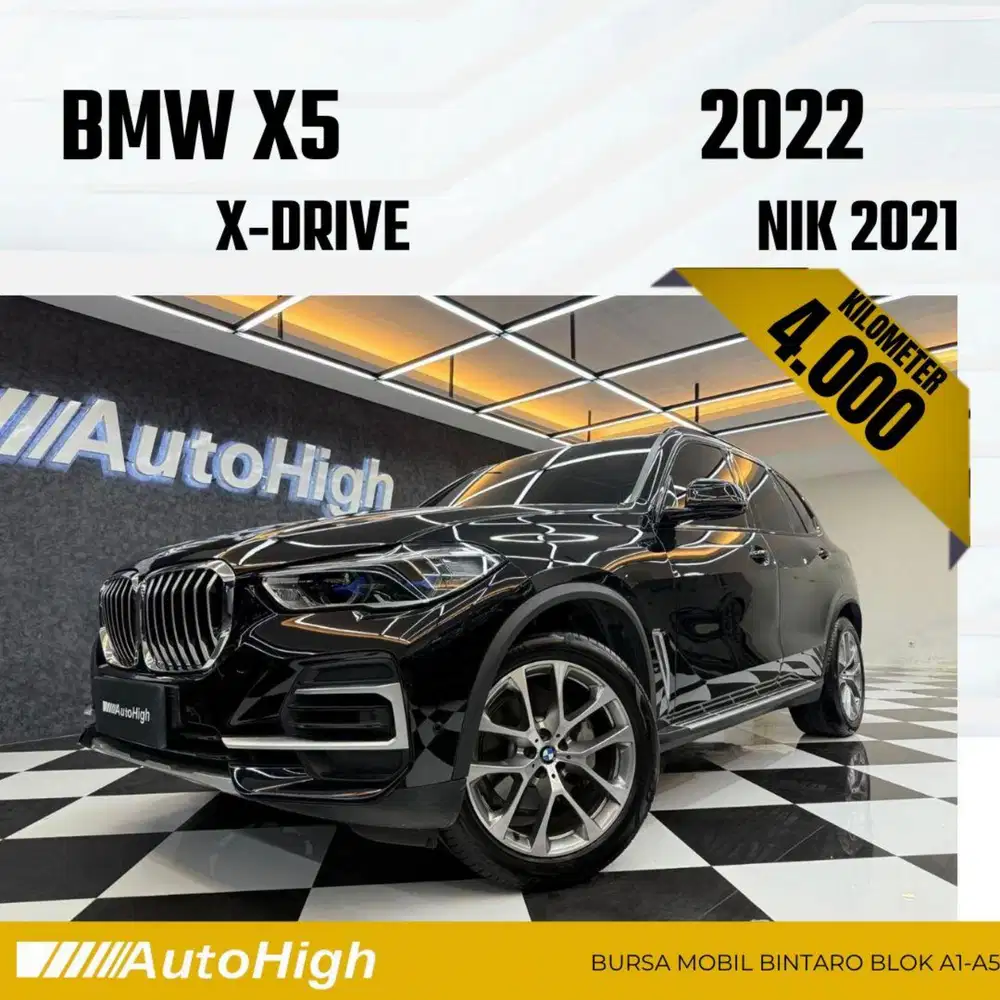 DP10% [Km4.000] X5 X-Drive 7Seater 2021 Black Reg 2022 #AUTOHIGH