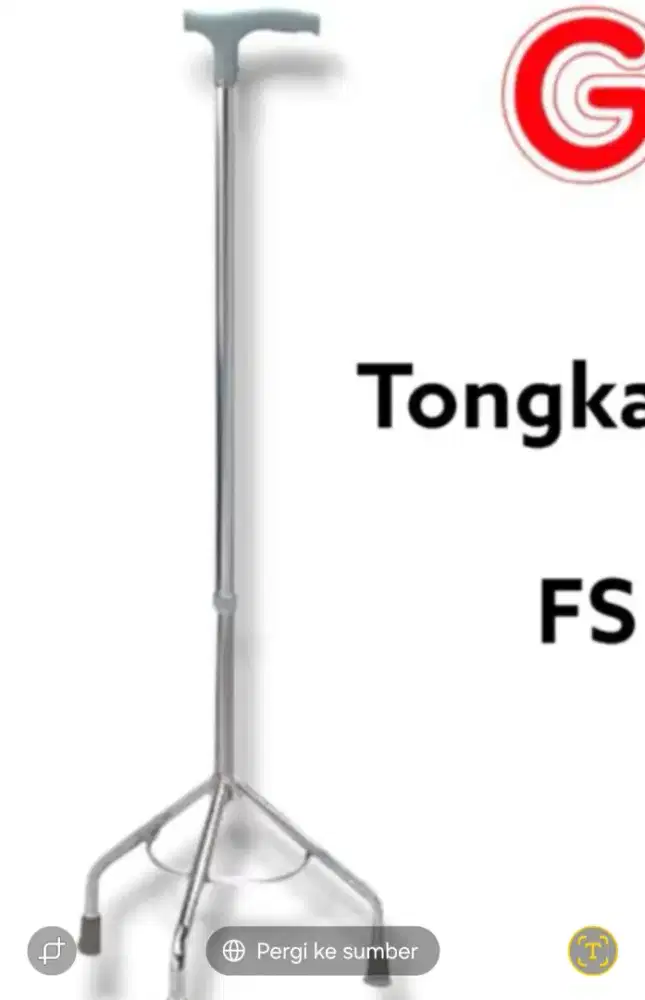 Tongkat Pyramid kaki 3 Gea