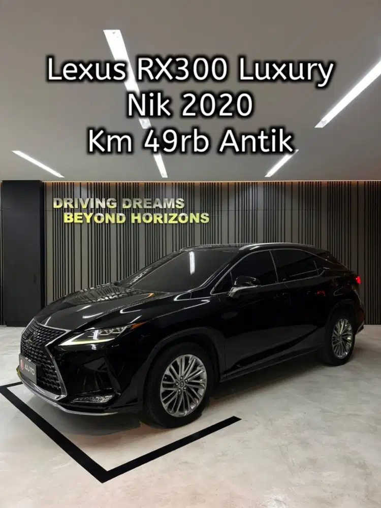 Lexus RX300 RX300T Luxury 2021 Hitam Km49rb Nik 2020 B2918SJC
