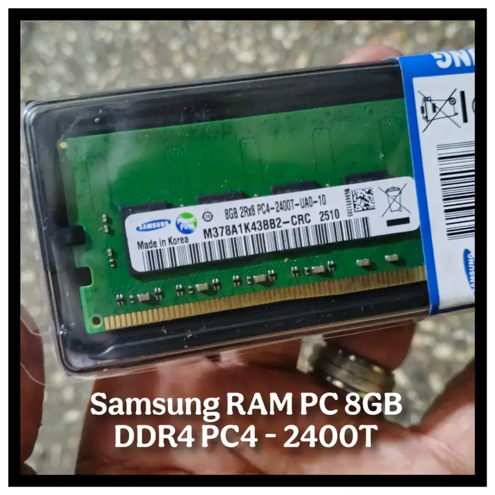 Samsung RAM PC DDR4 8GB PC4-2400T-UA0-10 SEGEL