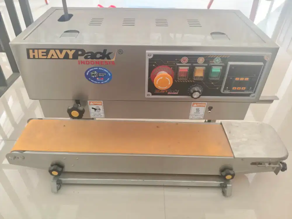 Band Sealer Heavypack untuk Packing Sambal/Snack - Kondisi Baru