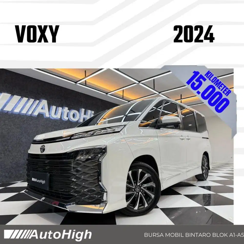 DP10% [Km15.000] Voxy 2024 White Reg 2023 #AUTOHIGH