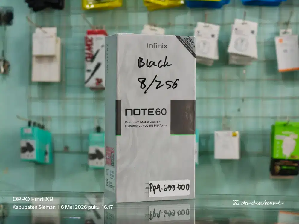 INFINIX NOTE 60 5G 8/256 NEW SEGEL PROMO TERMURAH GARANSI RESMI