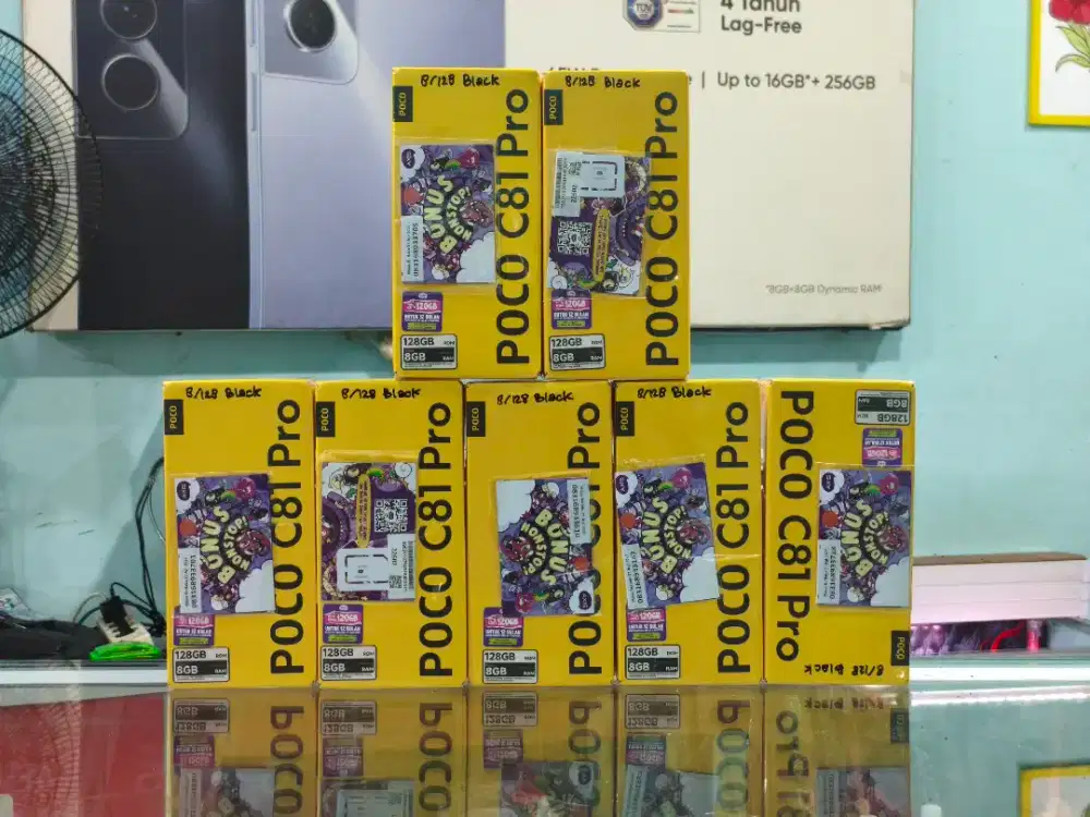 POCO C81 PRO 4/128 NEW SEGEL PROMO TERMURAH GARANSI RESMI