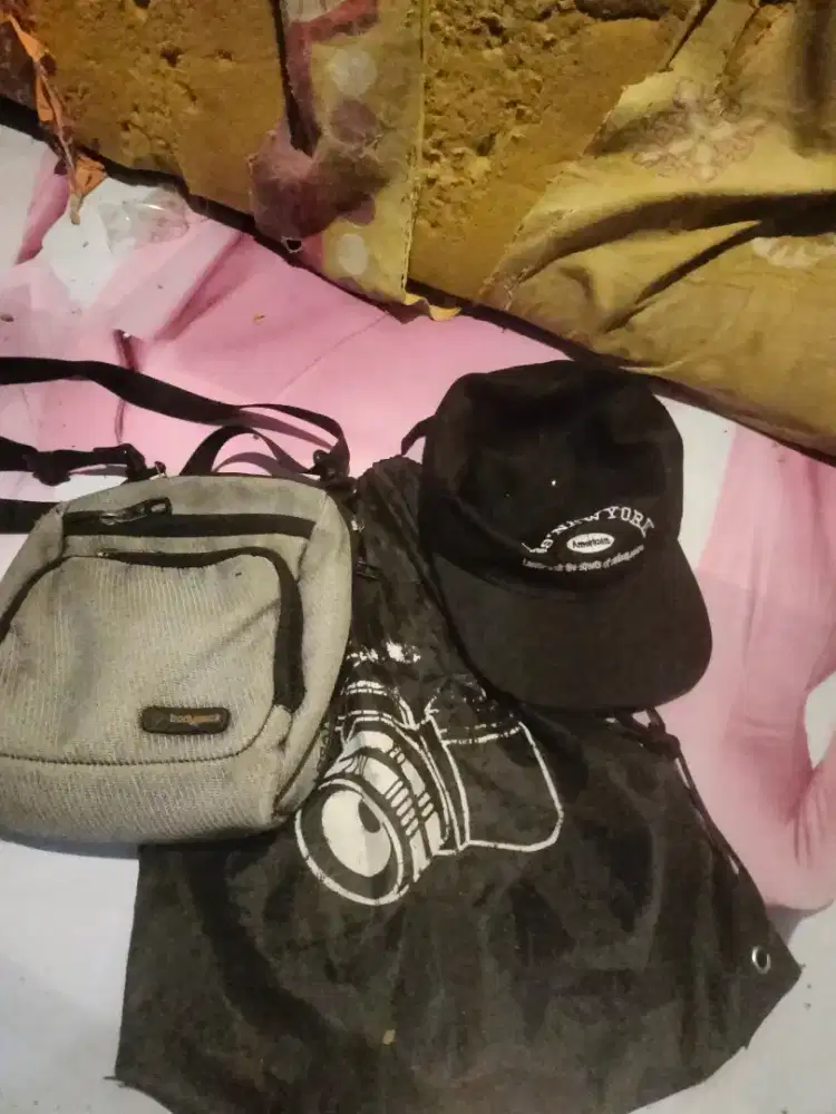 Di jual tas 2 topi dan stik ps3