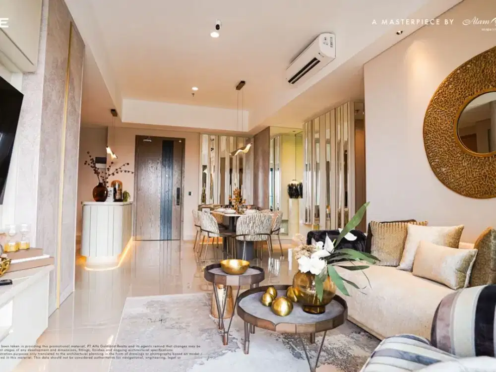 Hunian Premium Langka di Alam Sutera - Hanya tinggal beberap unit! Luas start 138m2, dilengkapi Forest Park, Pet Friendly Tower, Terdekat ke Jakarta