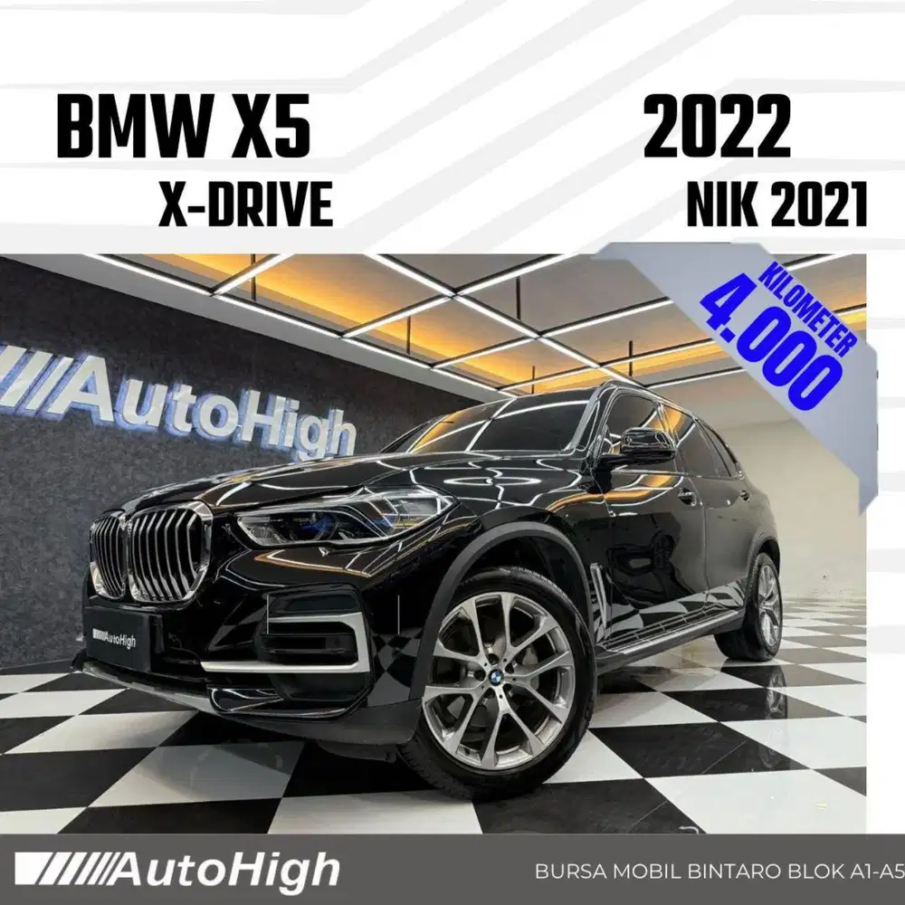 DP10% [Km4.000] X5 X-Drive 7Seater 2021 Black Reg 2023 #AUTOHIGH
