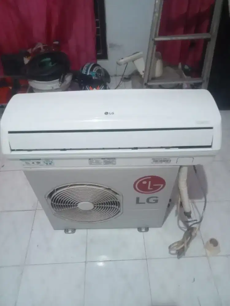 Dijual AC setengah pk merek LG R410 siap pasang dan bergaransi