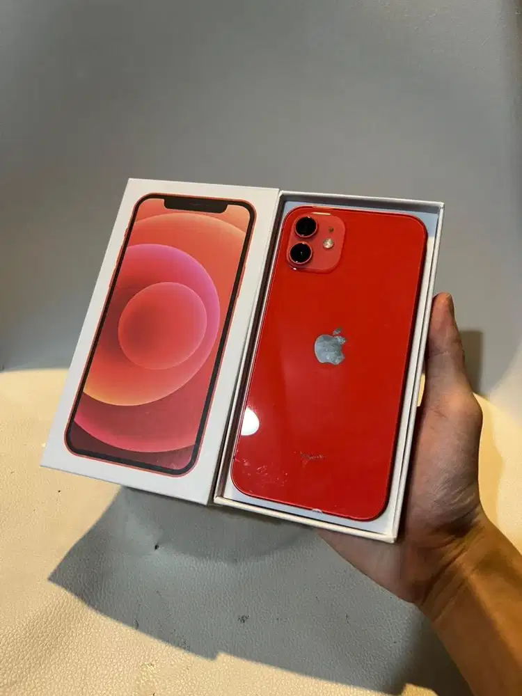 iPhone 12 Red 64GB Display Unknown Harga Bersahabat