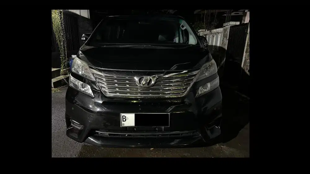 Toyota Vellfire jual cepat
