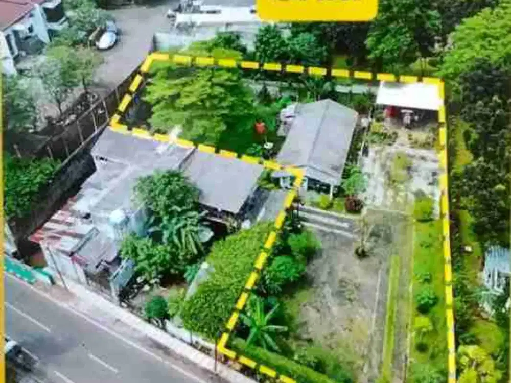 DIJUAL TANAH KEBAGUSAN LUAS 1180 M² DEKAT TOL TB SIMATUPANG 
SMALL HOUSE WITH BIG LAND