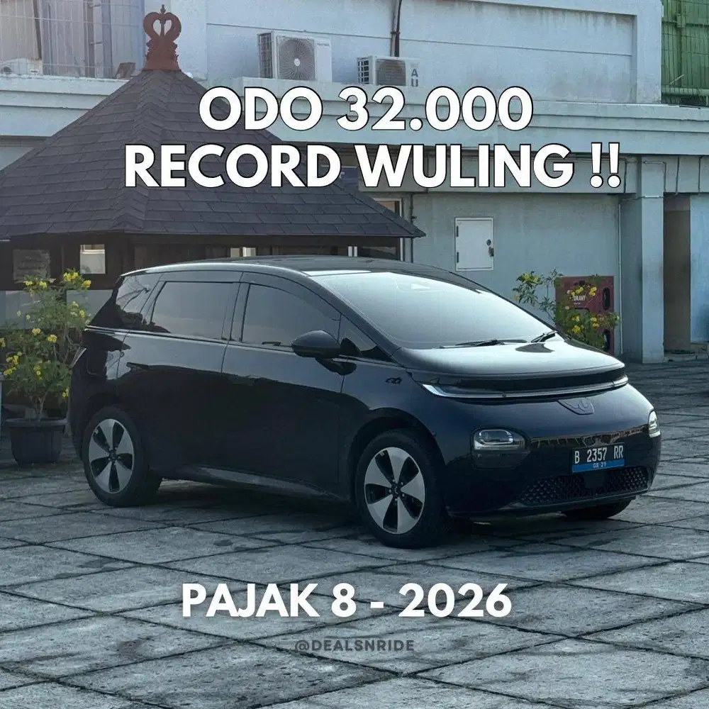 ODO 32.000 ANTIKK !! PAJAK 8/2026 WULING CLOUD PRO EV 2024 MURAH