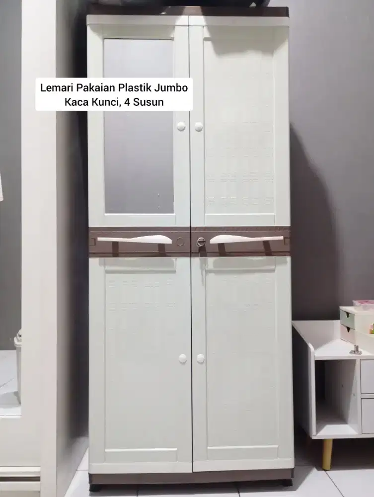 LEMARI PAKAIAN PLASTIK JUMBO