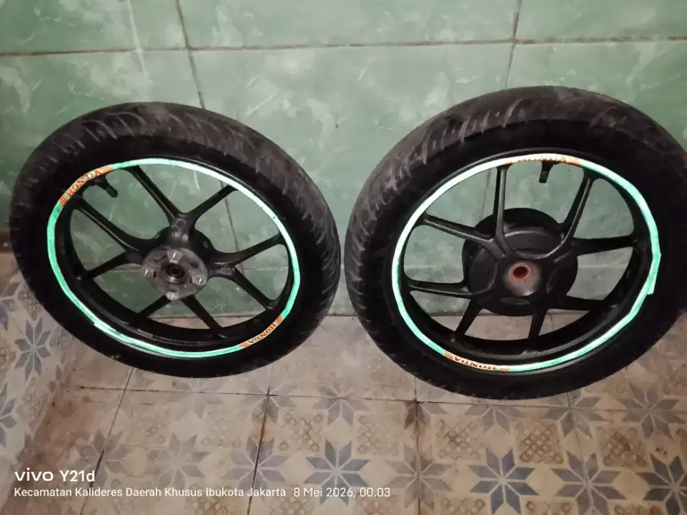 Velg+Ban tubles beat Deluxe asli copotan