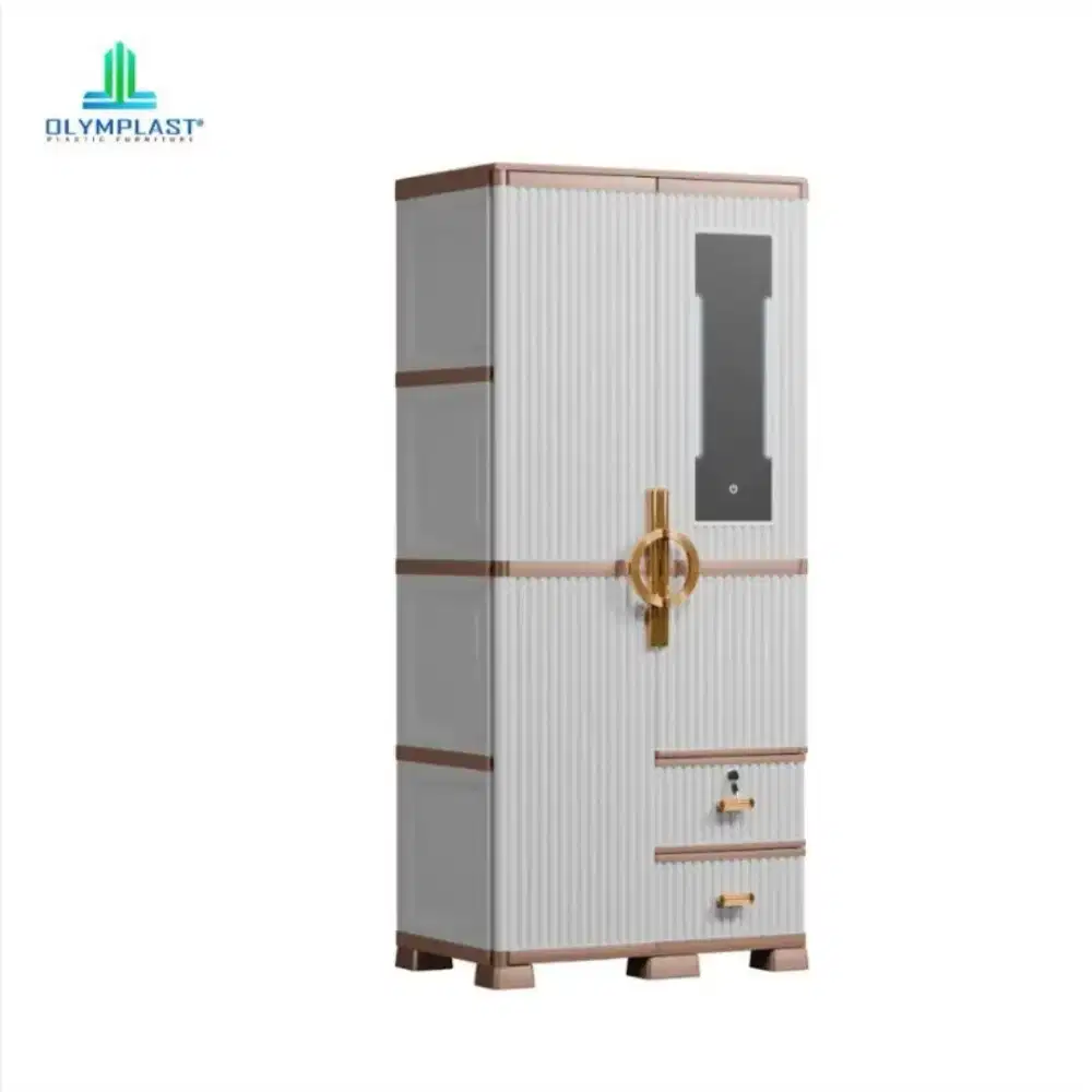 Olymplast Lemari Pakaian Plastik OTC Luxury 2PL