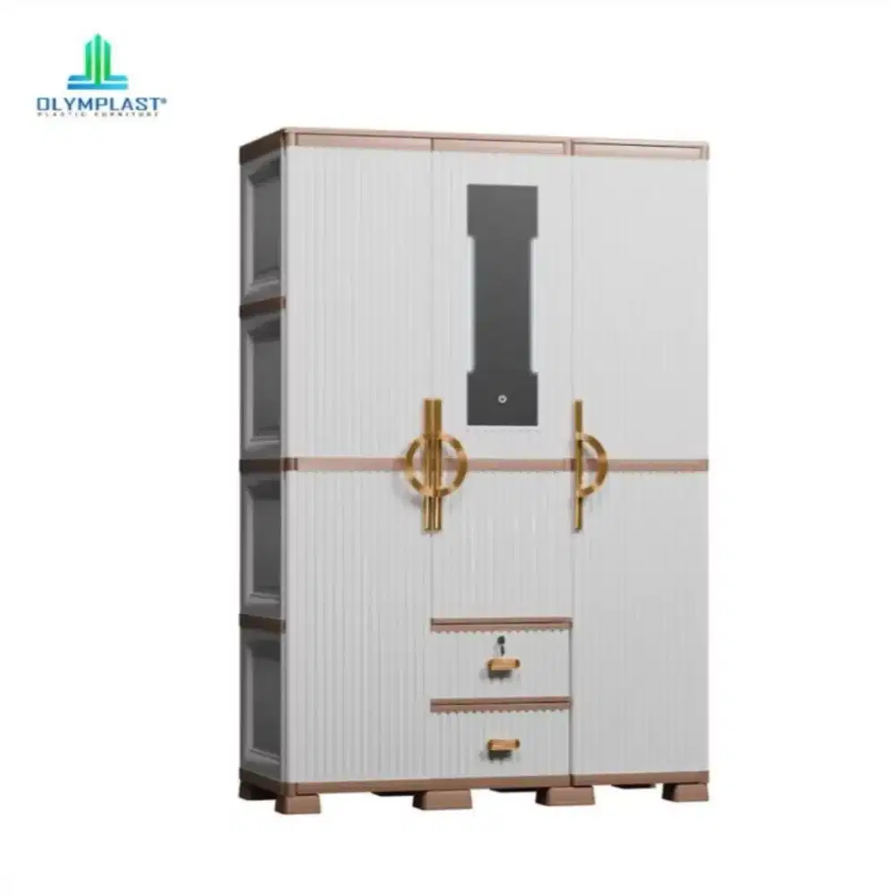 Olymplast Lemari Pakaian Plastik OTC Luxury 3PL