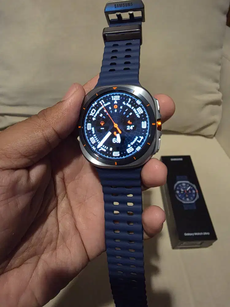 Samsung galaxy watch ultra blue garansi