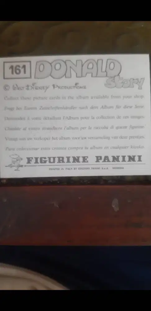 stiker panini langka edisi walt disney