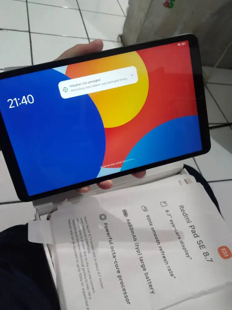 Jual aja nih Pad redmi punya anak belom ada sebulan !!! Nego