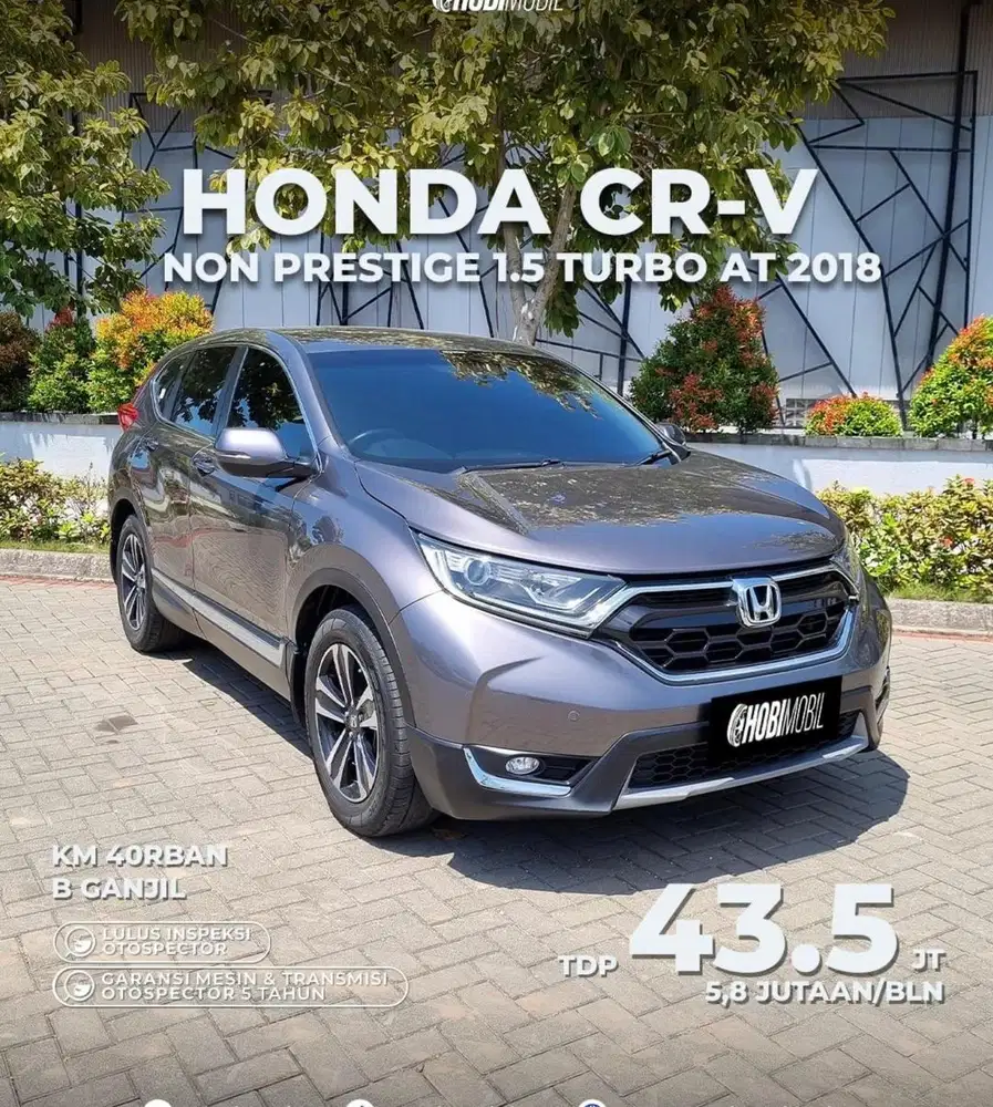 Cr-V Non Prestige 1.5 Turbo AT Thn 2018