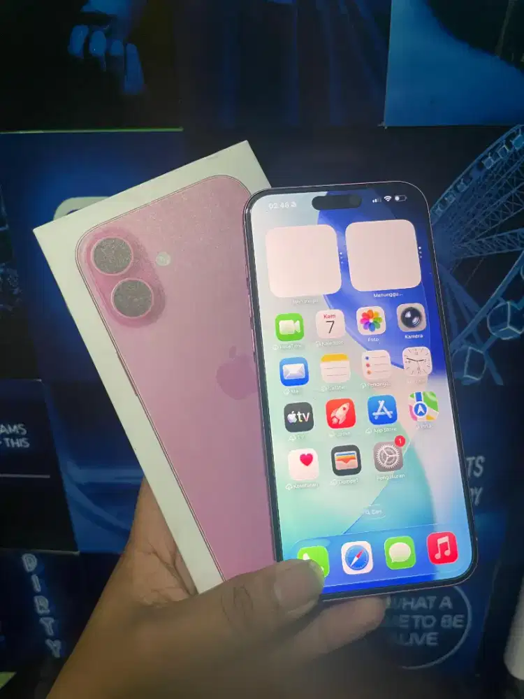 Iphone 16 plus 128 inter all operator fullset
