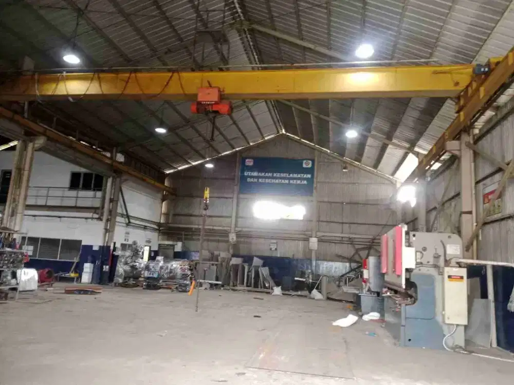 Di Sewakan gudang siap pakai
