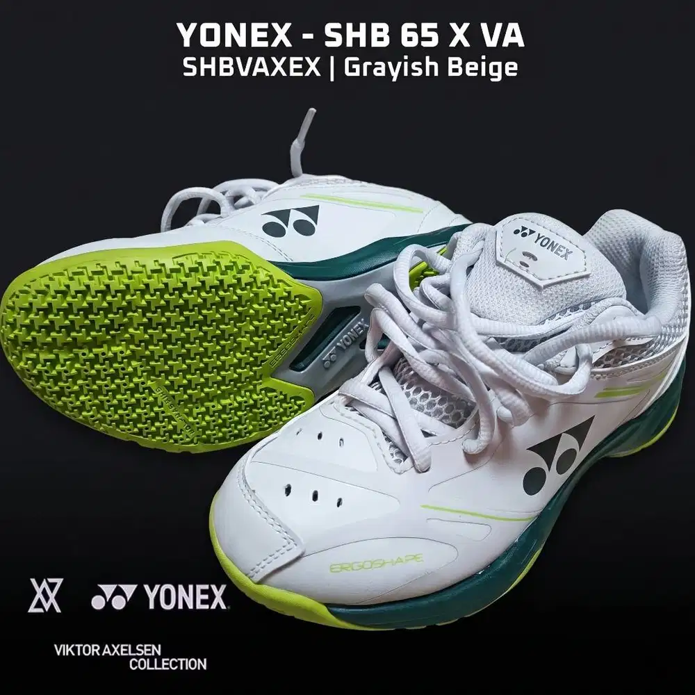 New Sepatu Badminton Yonex Original SHB 65 X VA Size 36 Viktor Axelsen