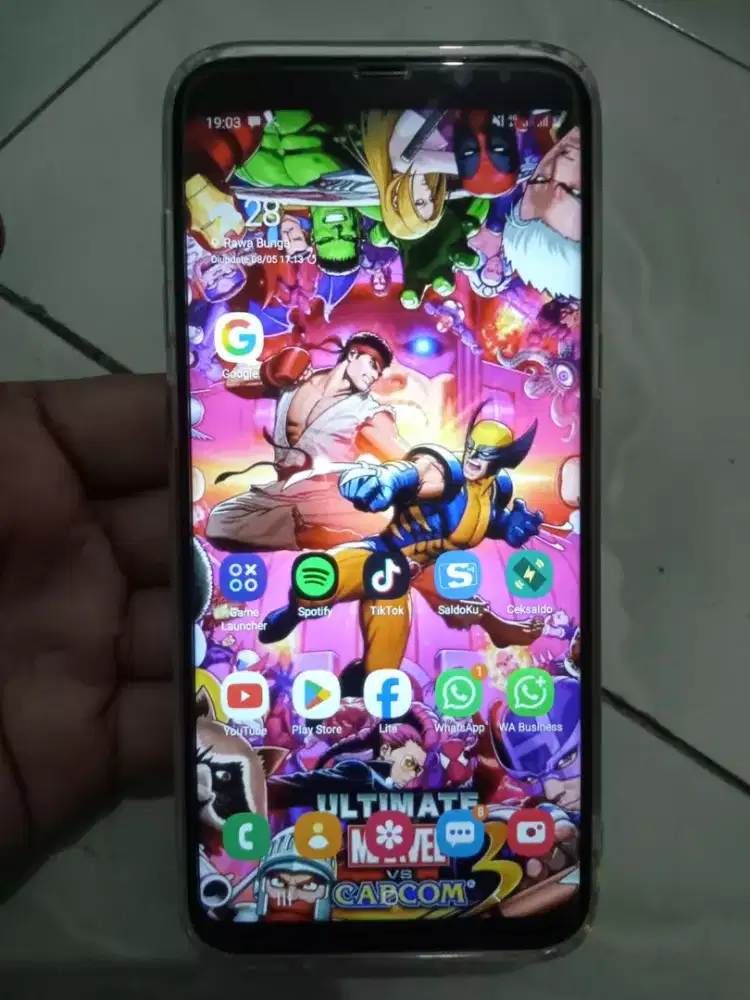 Hp samsung S8+ ram 4/64 NFC