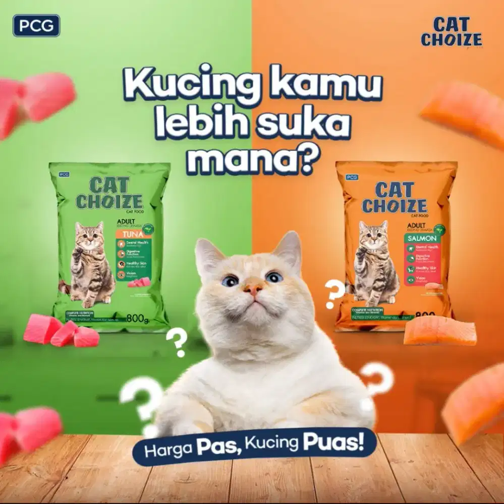 CAT CHOIZE SALMON & TUNA TERMURAH SEKOTA MEDAN.