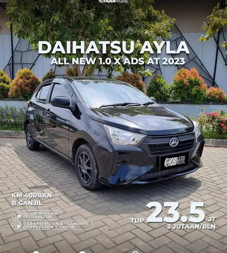 All New Ayla 1.0 X ADS AT Thn 2023