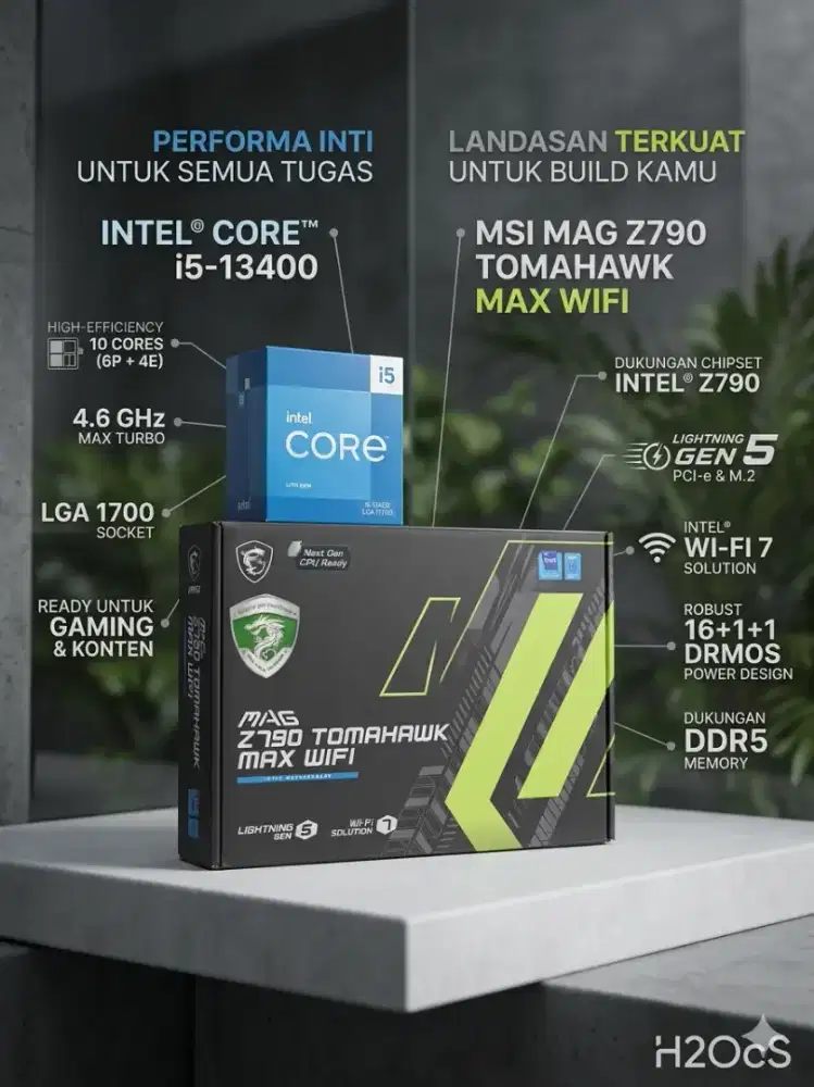 Paket Core i5 dan Motherboard