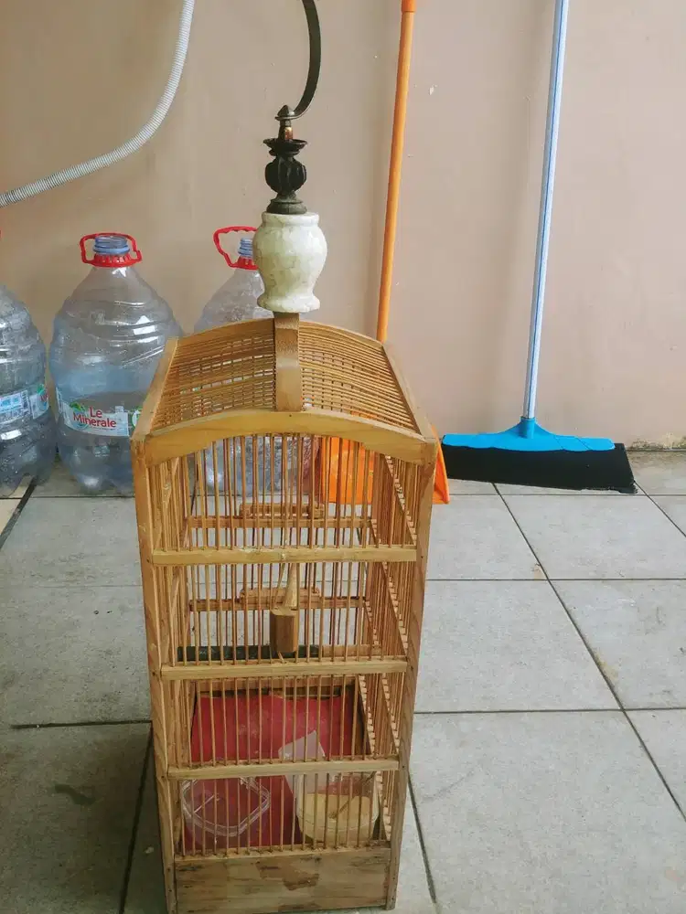 Kandang kayu kotak kecil