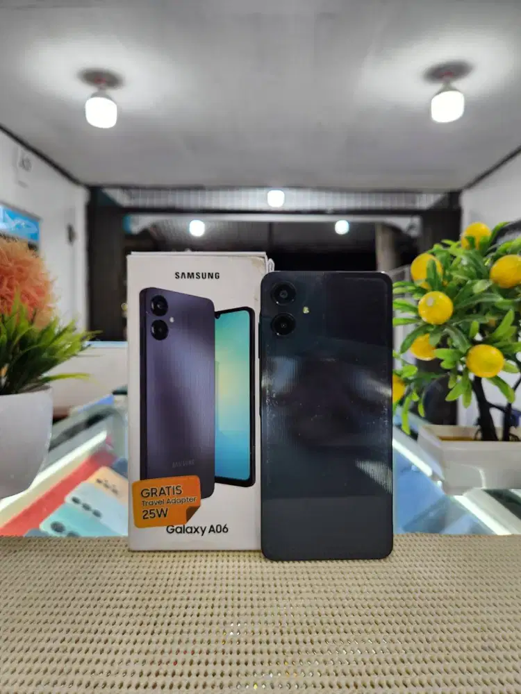 Samsung A06 Ram 4+4Gb/ 128Gb Fullset Original 100% Mulus Bergaransi