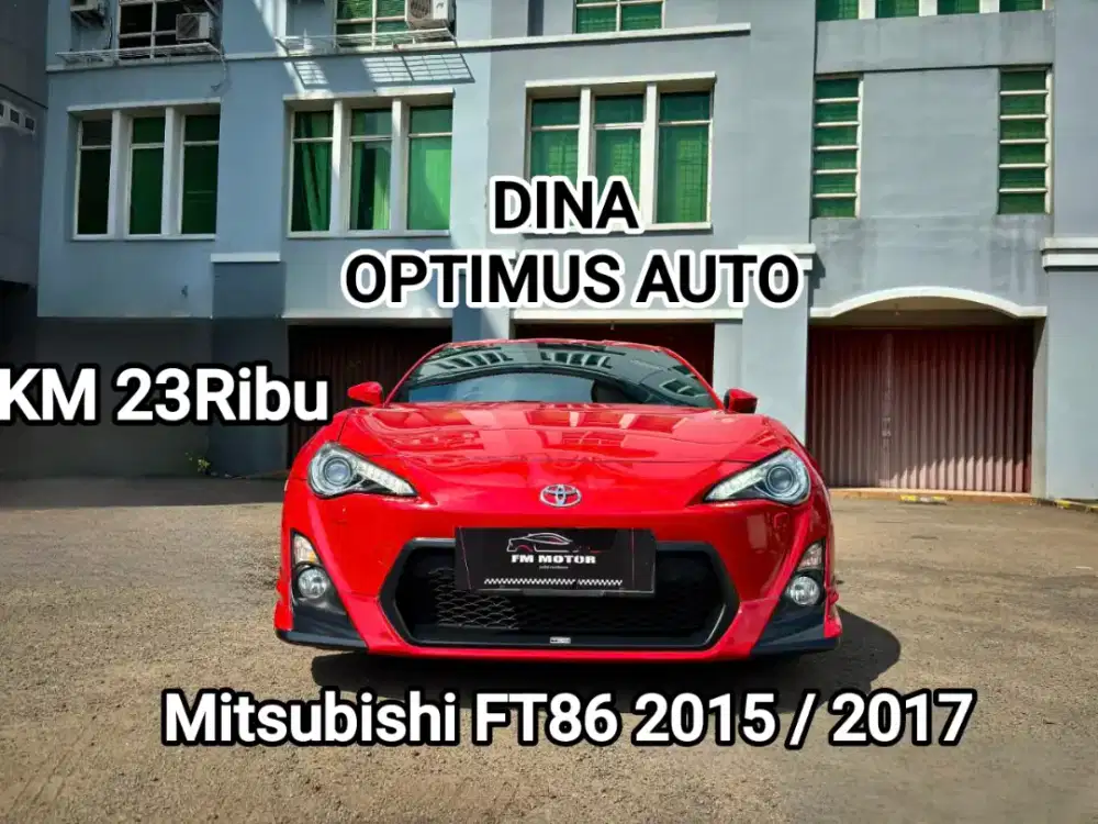 Toyota FT86  2015/ 2017 AT 2.0, Pajak Antik, Low km