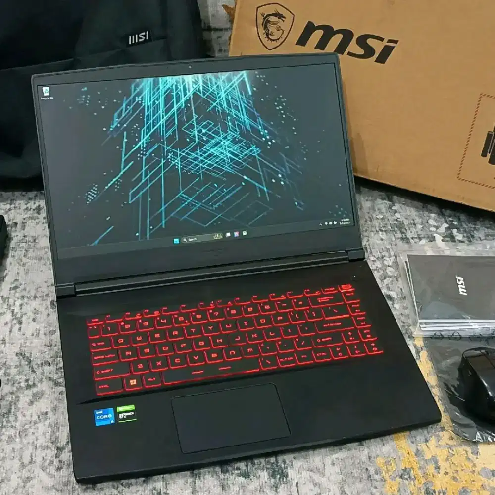 MSI Thin GF63 Core i5-12450H 16GB 512GB RTX 4050 6GB FHD 144Hz Fulset