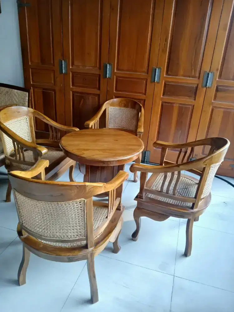 Kursi Betawi Lenong Rotan