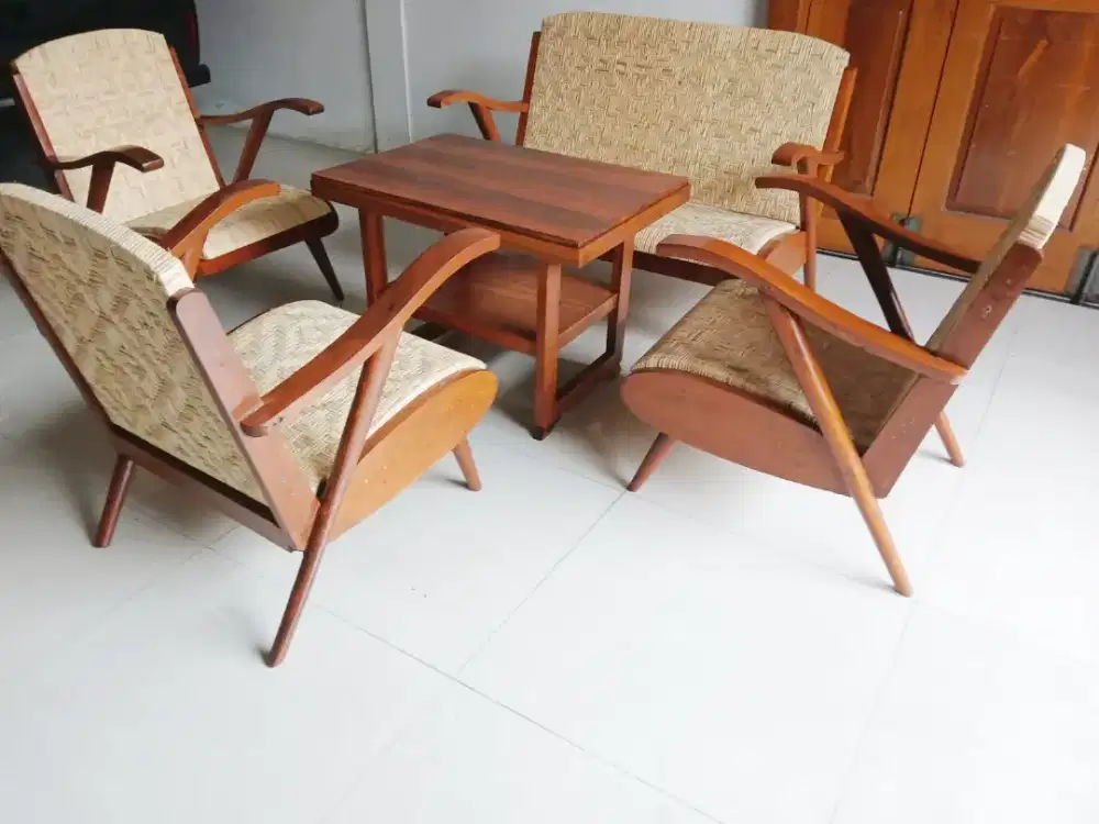 Kursi Jengki Perahu Rotan