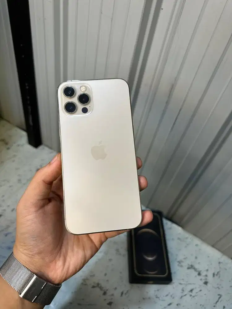 Iphone 12 Pro 256gb Gold, Mulus Fullset