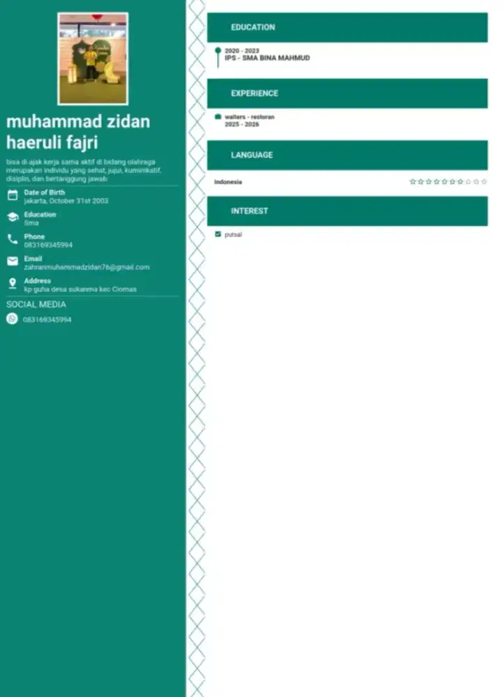 Mencari pekerjaan